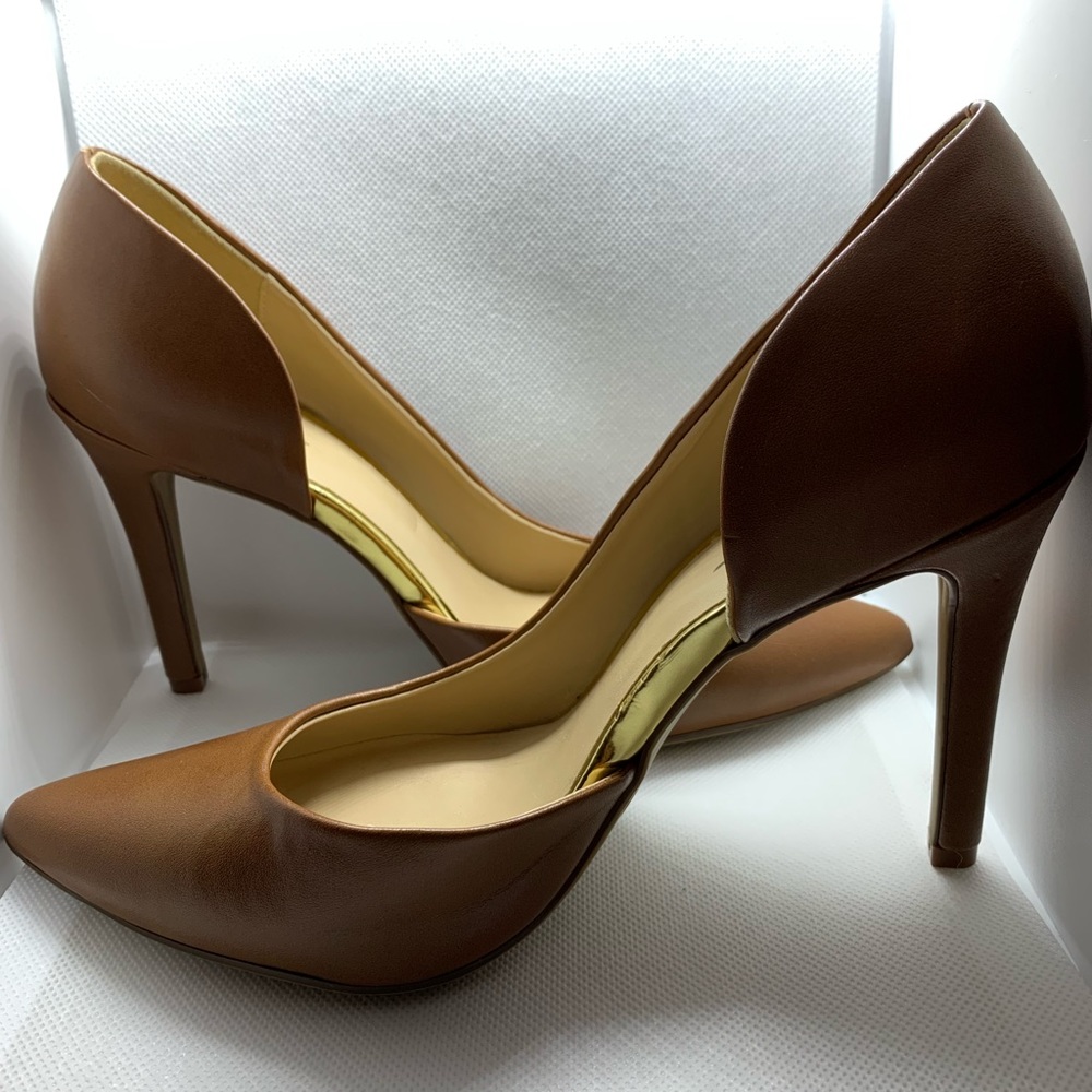 Brown D’Orsay Heels - MERONA